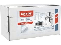 Extol Premium Extol Premium potegovalnik (8816752), triramenski, kovani - mini, razpon 65 mm, globina 65 mm