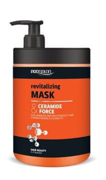 ProSalon Ceramide Force revitalizacijska maska za poškodovane lase z visoko poroznostjo 1000 g