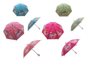 Teddies Dežnik z enorožcem 66 cm