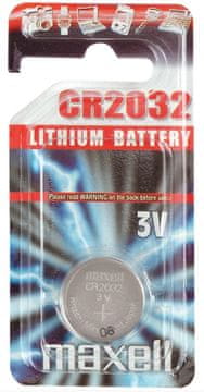Maxell Baterija CR2032, 3 V, 1 kos