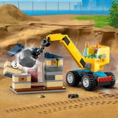 LEGO City 60391 Gradbena vozila in rušilne krogle