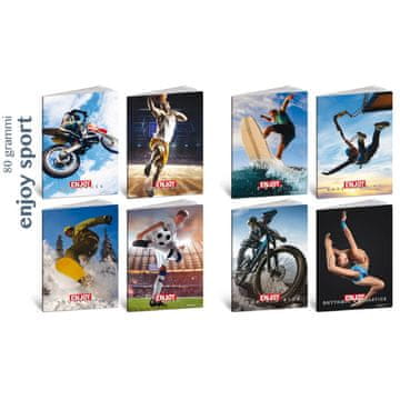 TomatShop Zvezek A4 Šport; 10/1