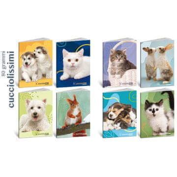 TomatShop Zvezek A4 Male živalice; 10/1