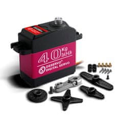 YUNIQUE GREEN-CLEAN DS3240 7.4V 40KG Digitalni servomotor z 25T kamerami za model robotskega tovornjaka Baja Car 1/10 (180 stopinj)