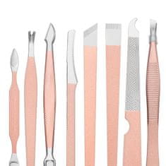 MARDEN Set za manikuro ROSE GOLD, 16 delni