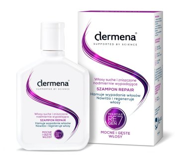 DERMENA Hair Care regeneracijski šampon za obnovo in preprečevanje izpadanja las, 200 ml