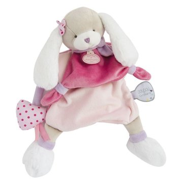DouDou ET Compagnie Doudou plišast kuža psiček roza 28 cm
