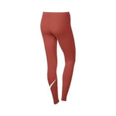 Nike Hlače obutev za tek rdeča 168 - 172 cm/M Womens Sportswear Legging