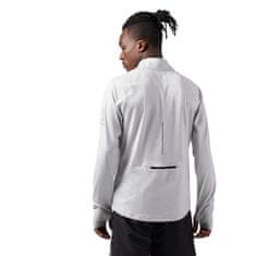Reebok Športni pulover bela 176 - 181 cm/M Reflective Speedwick Quarter Zip