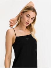 Calvin Klein Ženska Monogram Cami Obleka Črna XS