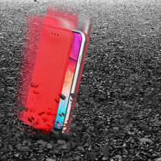 Havana ovitek za Xiaomi Redmi Note 12 5G / POCO X5, preklopni, rdeč