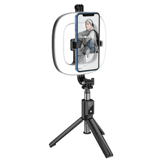 Hoco selfie tripod LV03 Plus Showfull, 80 cm, črn