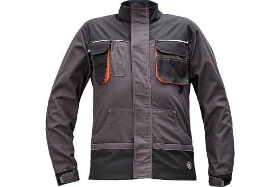 Cerva Group EMERTON PLUS delovna jakna antracit