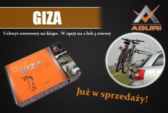 Aguri AGURI GIZA 3 Nosilec za kolesa na prtljažnih vratih