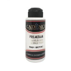 Cadence Akrilna barva Premium - bela / 120 ml