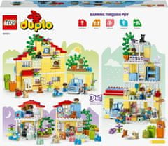 LEGO Duplo družinska hiša, 3 v 1 (10994)