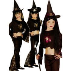Widmann Kostum za Čarovnico Sparkling Witch Vijolična, 128