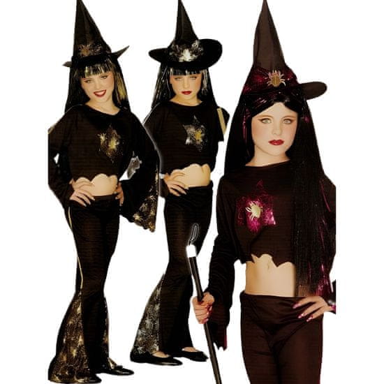 Widmann Kostum za Čarovnico Sparkling Witch Vijolična