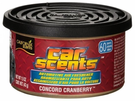 California Scents California Car Scents Concord Cranberry Osvežilec zraka