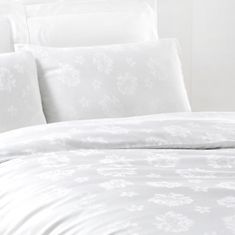 Issimo Luksuzna posteljnina iz žakarda FEELING bela barva 200x220 / 4*50x70