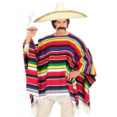 Widmann Delux Pustni Kostum Pončo za Mehičana 