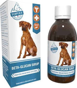 Topvet Beta glukan sirup 200ml
