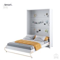 Trianova Postelja v omari Lenart - Concept Pro 01 - 140x200 cm - bela