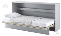Trianova Postelja v omari Lenart - Bed Concept 06 - 90x200 cm - siva