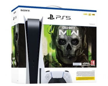 Sony PlayStation 5 igralna konzola, C šasija + Call of Duty Modern Warfare 2 igra