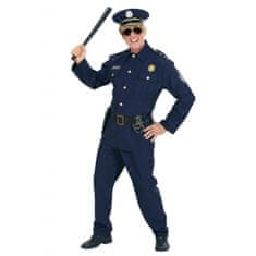 Widmann Moški Pustni Kostum Policaj, XL