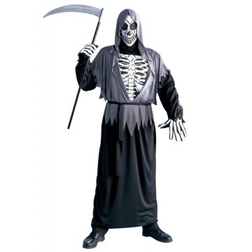Widmann Kostum za Smrt z Masko Grim Reaper