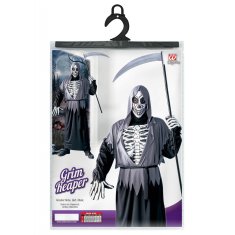 Widmann Kostum za Smrt z Masko Grim Reaper, M