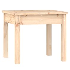 Vidaxl Vrtna klop 50x44x45 cm trdna borovina