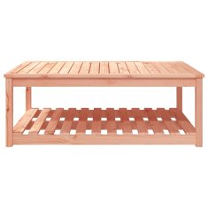 Vidaxl Vrtna miza 121x82,5x45 cm trden les douglas