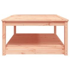 Vidaxl Vrtna miza 121x82,5x45 cm trden les douglas