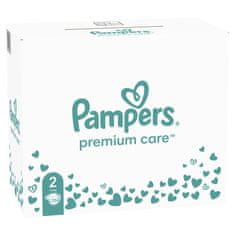 Pampers Premium Care plenice, velikost 2 (4-8 kg), 224 plenic, mesečni paket - odprta embalaža