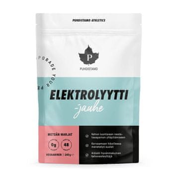 Puhdistamo Elektroliti v prahu 240g rdečih jagod