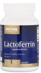 Jarrow Formulas Jarrow Lactoferrin (laktoferin), 250 mg, 60 kapsul Softgel