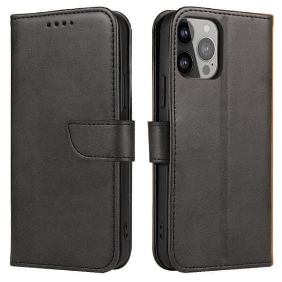 slomart magnetni ovitek z zavihkom in denarnico za infinix note 30 pro - black