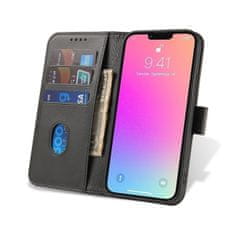 HURTEL Etui z zapiralko in denarnico za Xiaomi Redmi 12 Magnet Case črna