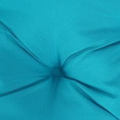 Vidaxl Blazine za stole 4 kosi turkizne 50x50x7 cm oxford tkanina