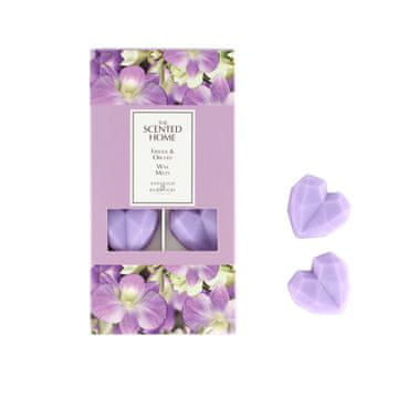 Ashleigh & Burwood Dišeči vosek za aroma lučko THE SCENTED HOME - FREESIA & ORCHID (frezija in orhideja), 8 kos