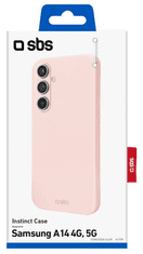SBS Instinct ovitek za Galaxy A14 4G/5G, roza