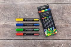 Rayher.	 Flomastri Acrylic Paint Marker Bright, set 4