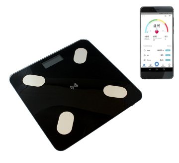 Alum online Analitična osebna tehtnica Bluetooth 180 kg - Malatec 9993