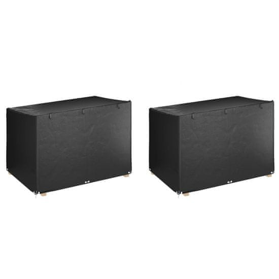 Vidaxl Prevleka za gugalno klop 2 kosa 12 obročkov 215x150x130/150 cm