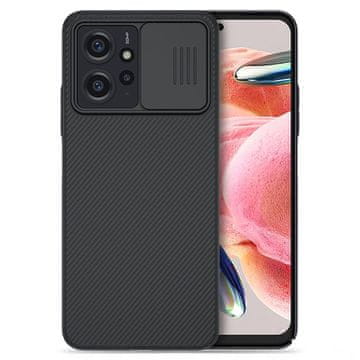 Nillkin CamShield ovitek za Xiaomi Redmi Note 12 4G, črna