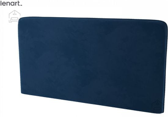 Trianova Oblazinjeno vzglavje BC-16 za posteljo v omari BC-01 - modra - negorljiva tkanina