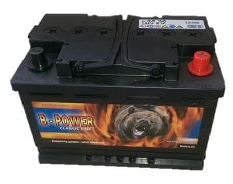 B-POWER akumulator, 88 Ah, D+, 12 V