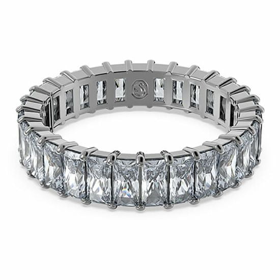 Swarovski Očarljiv prstan s kristali Matrix 5648916